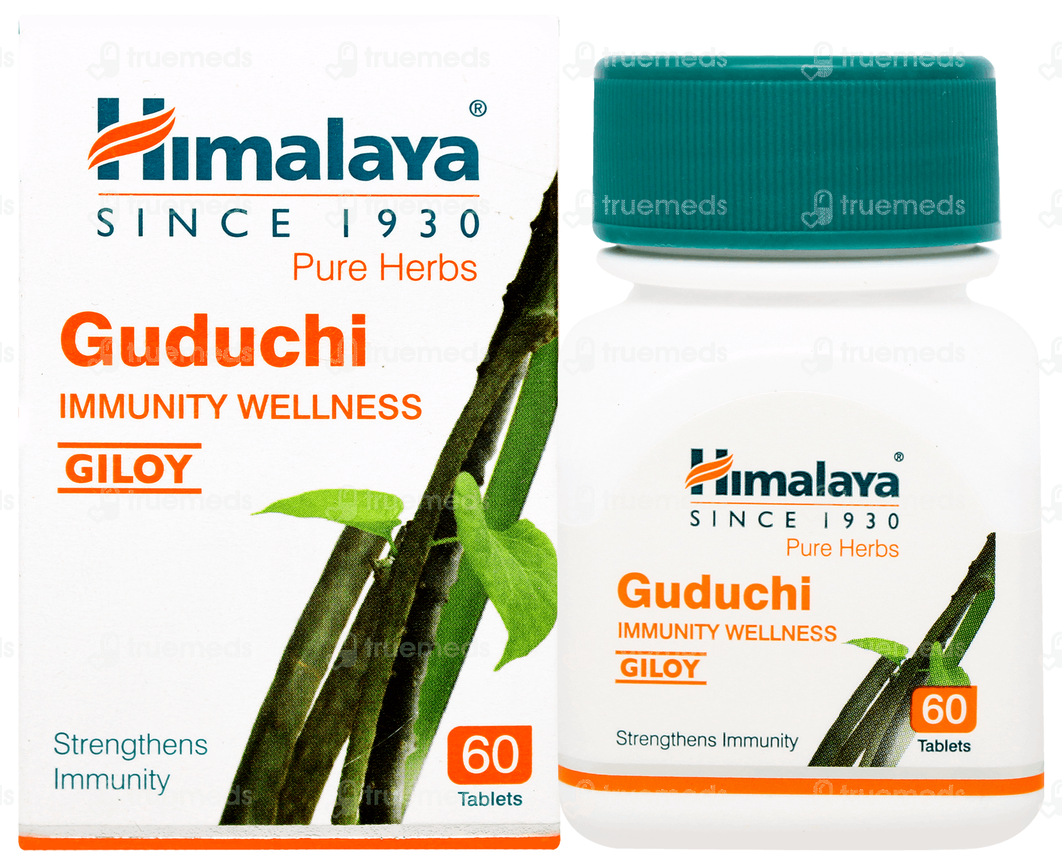 Himalaya Herbal Guduchi Tablets - 60 Count, Immune Support Supplement, Free Shipping