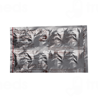 Gutwin 550 MG Tablet 10