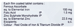 H.b.red 100/1.5Mg Tablet 10