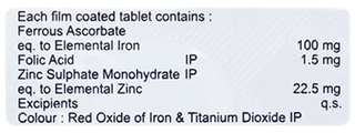 H.b.red 100/1.5Mg Tablet 10