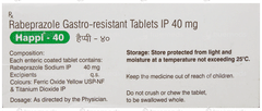 Happi 40 Tablet 10 Happi 40 Tablet 10