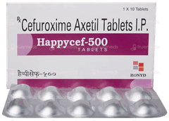 Happycef 500 MG Tablet 10