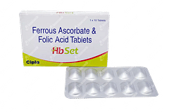 Hb Set 100/1.5 MG Tablet 10