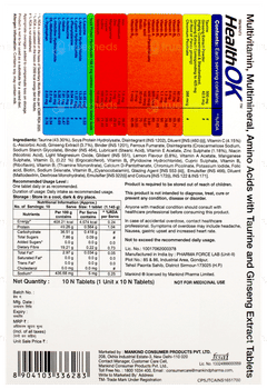 Health Ok For Men Tablet 10 Health Ok For Men Tablet 10