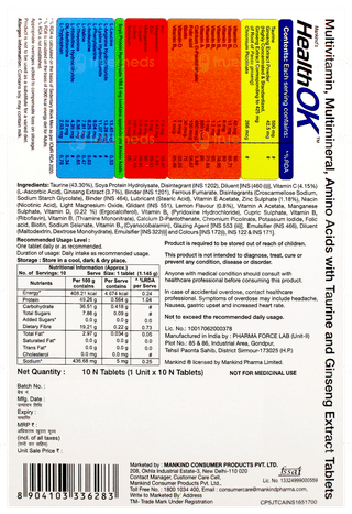 Health Ok For Men Tablet 10