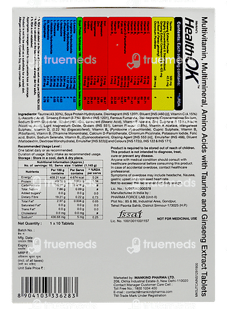 Health Ok Tablet 10