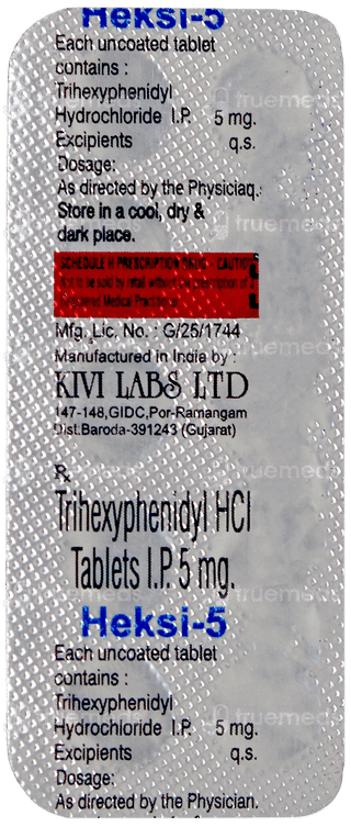 Heksi 5mg Tablet 10