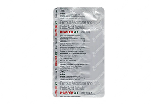 Hemfer Xt 100/1.5 MG Tablet 10