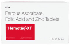 Hemotag Xt 100/1.5/22.5 MG Tablet 10