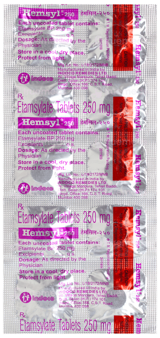 Hemsyl 250 Tablet 10