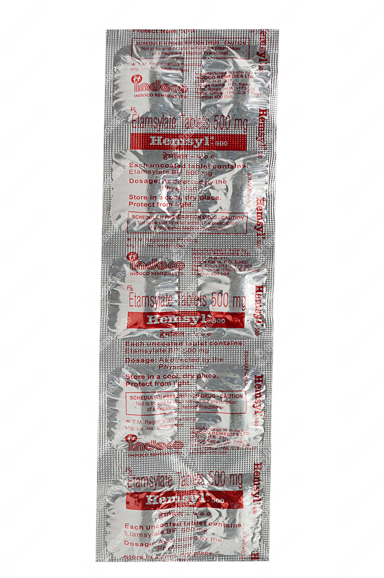 Hemsyl 500 MG | Order Hemsyl 500 MG Tablet Online at Truemeds