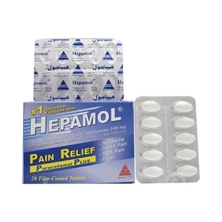 Hepamol 500/50 MG Tablet 10