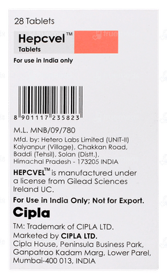 Hepcvel Tablet 28 Hepcvel Tablet 28