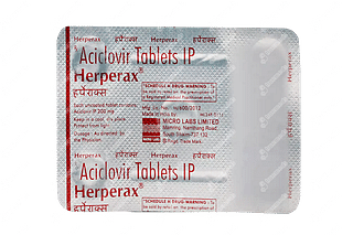 Herperax 200 MG Tablet 5