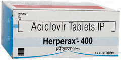 Herperax 400 Tablet 10
