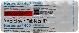 Herperax 400 Tablet 10