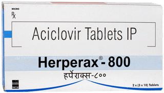 Herperax 800 Tablet 10