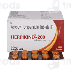 Herpikind 200 Tablet 10