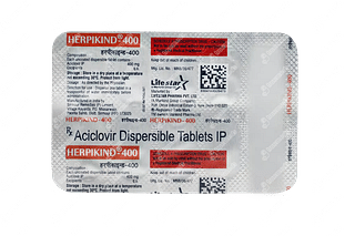 Herpikind 400 MG Tablet Dt 10