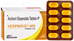 Herpikind 400 Tablet 10