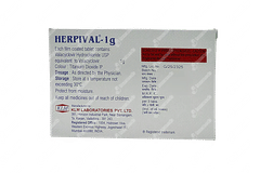 Herpival 1g Tablet 3 Herpival 1g Tablet 3