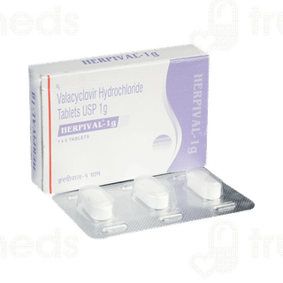 Herpival 1g Tablet 3