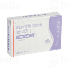 Herpival 1g Tablet 3