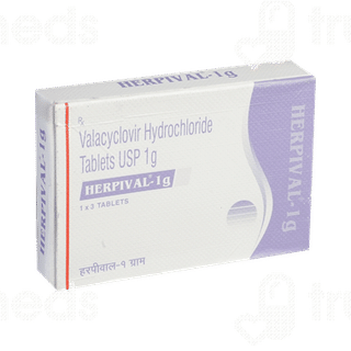 Herpival 1g Tablet 3
