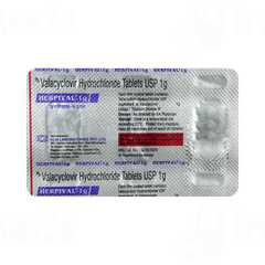 Herpival 1g Tablet 3
