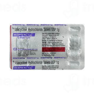 Herpival 1g Tablet 3