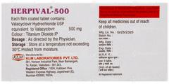 Herpival 500 Tablet 3
