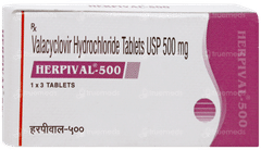 Herpival 500 Tablet 3