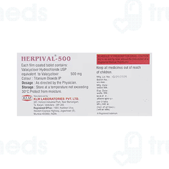 Herpival 500 Tablet 3
