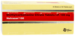 Hetrazan 100 Tablet 30 Hetrazan 100 Tablet 30