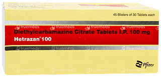 Hetrazan 100 Tablet 30