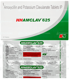 Hhamclav 625 Tablet 10