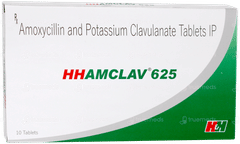Hhamclav 625 Tablet 10