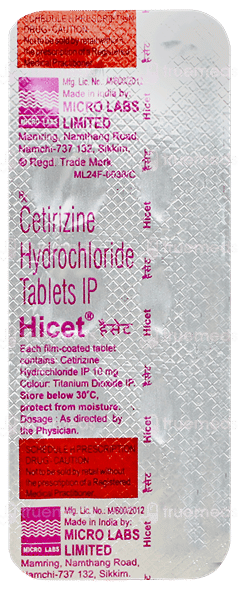 Hicet Tablet 10 Hicet Tablet 10