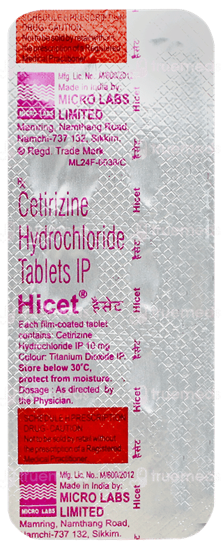 Hicet Tablet 10