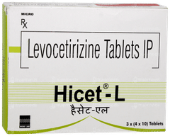 Hicet L Tablet 10