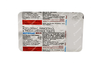 Hifenac Max 4/100/325 MG Tablet 10