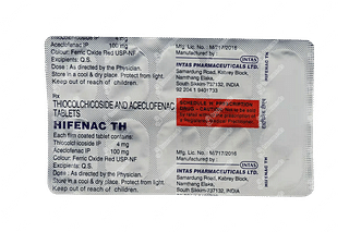 Hifenac Th 4/100 MG Tablet 10