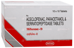 Hifenac D Tablet 10