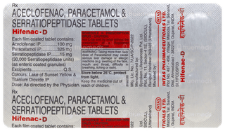 Hifenac D Tablet 10
