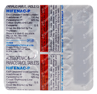 Hifenac P Tablet 15