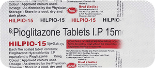 Hilpio 15 Mg Tablet 10