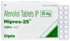 Hipres 25 Tablet 14