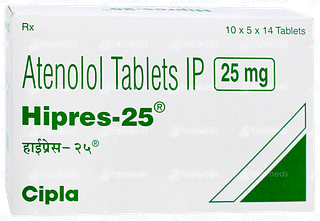 Hipres 25 Tablet 14