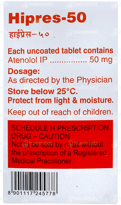 Hipres 50 Tablet 14