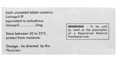 Hipril 5 Mg Tablet 10 Hipril 5 Mg Tablet 10